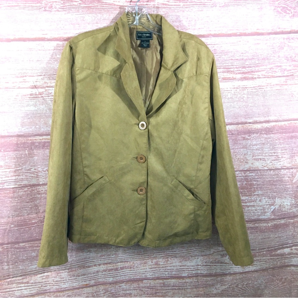 Bit and Bridle for her button down Blazer